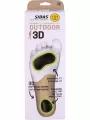 Sidas Outdoor 3D talpbetét zöld színben 1