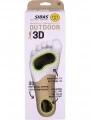 Sidas Outdoor 3D talpbetét barna színben 1