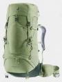 Deuter Aircontact Lite 35 + 10 Sl női túrahátizsák zöld színben 1