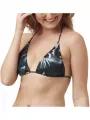 Helly Hansen W Cascais Bikini Top női bikini felső zöld színben 1