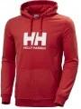 Helly Hansen Hh Logo Hoodie férfi kapucnis pulóver piros színben 1