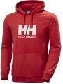 Helly Hansen Hh Logo Hoodie férfi kapucnis pulóver piros színben 1