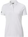 Helly Hansen W Crew Tech Polo női galléros póló fehér színben 1