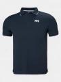 Helly Hansen Kos Polo férfi galléros póló sötétkék színben 1