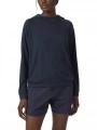 Helly Hansen W Inshore Hoodie női kapucnis pulóver sötétkék színben 1
