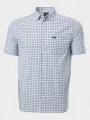 Helly Hansen Fjord Qd Ss Shirt 2.0 férfi rövid ujjú ing világoskék színben 1