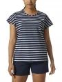 Helly Hansen W Thalia Summer Top női rövid ujjú póló sötétkék színben 1
