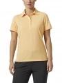 Helly Hansen W Siren Polo női galléros póló sárga színben 1