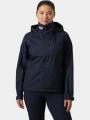 Helly Hansen W Crew Hooded Jacket 2.0 női vitorlás kabát sötétkék színben 1