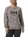 Helly Hansen W Hh Logo Crew Sweat Graphic 2 női pulóver rózsaszín színben 1