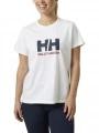 Helly Hansen W Hh Logo T-Shirt 2.0 női rövid ujjú póló fehér színben 1