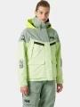 Helly Hansen W Pier 4.0 Jacket női vitorlás kabát zöld színben 1
