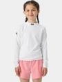 Helly Hansen Jr Waterwear Rashguard hosszú ujjú lycra fehér színben 1