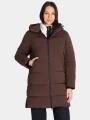 Luhta Luhta Eisele női pehelykabát barna színben 1