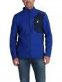 Spyder Bandit Jacket férfi polár pulóver kék színben 1