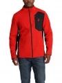 Spyder Bandit Jacket férfi polár pulóver piros színben 1