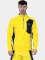 Spyder Bandit 1/2 Zip férfi polár pulóver sárga színben 1