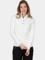 Spyder Shimmer Bug 1/2 Zip női polár pulóver fehér színben 1