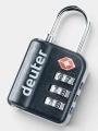 Deuter TSA Pad Lock tsa zár fekete színben 1