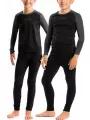Fundango SEAMLESS JR Baselayer Set aláöltöző szett fekete színben 1