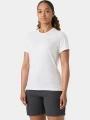 Helly Hansen W Lifa Active Solen Tshirt női rövid ujjú sport póló fehér színben 1