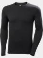 Helly Hansen Lifa Merino Midweight Crew férfi aláöltöző felső fekete színben 1