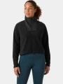 Helly Hansen W Daybreaker Cropped Fleece női crop pulóver fekete színben 1