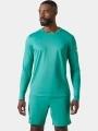 Helly Hansen Hh Tech Crew Ls férfi hosszú ujjú sport póló zöld színben 1