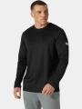 Helly Hansen Hh Tech Crew Ls férfi hosszú ujjú sport póló fekete színben 1