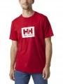 Helly Hansen Hh Box T férfi rövid ujjú póló piros színben 1