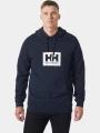 Helly Hansen Hh Box Hoodie férfi kapucnis pulóver sötétkék színben 1
