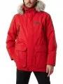Helly Hansen Reine Parka férfi télikabát piros színben 1