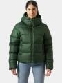 Helly Hansen W Essence Down Jacket női pehelykabát zöld színben 1