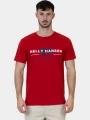 Helly Hansen Core Graphic T férfi rövid ujjú póló piros színben 1