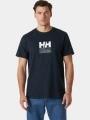 Helly Hansen Core Graphic T férfi rövid ujjú póló sötétkék színben 1