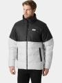 Helly Hansen Oslo Light Puffy Jacket férfi steppelt átmeneti kabát szürke színben 1