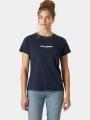 Helly Hansen W Core T-Shirt 2.0 női rövid ujjú póló sötétkék színben 1