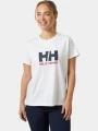 Helly Hansen W Hh Logo T-Shirt 3.0 női rövid ujjú póló fehér színben 1