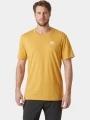 Helly Hansen Nord Graphic T-Shirt férfi rövid ujjú póló sárga színben 1
