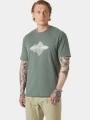 Helly Hansen Skog Graphic T-Shirt férfi rövid ujjú póló szürke színben 1