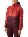 Helly Hansen W Banff Hooded Insulator női utcai kabát piros színben 1