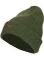 Fundango Owen Beanie kötött sapka oliva színben 1