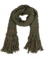 Fundango Glen Scarf női sál oliva színben 1