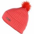 Fundango MERNA Beanie női bojtos sapka magenta színben 1