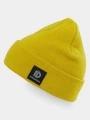 Fundango Nahu Beanie kötött sapka sárga színben 1