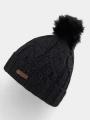 Fundango Renna Beanie női bojtos sapka fekete színben 1