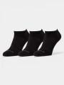 Fundango Noshow Sport 3 Pack Socks bokazokni fekete színben 1