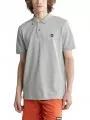 Timberland SS Millers River Pique Polo (RF) férfi rövid ujjú póló szürke színben 1