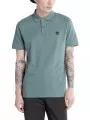 Timberland SS Millers River Pique Polo (RF) férfi rövid ujjú póló zöld színben 1