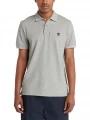 Timberland Pique Short Sleeve Polo férfi galléros póló szürke színben 1